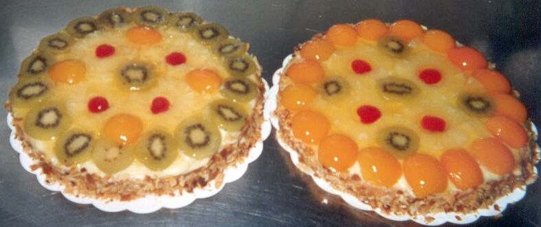 Tartes aux fruits patissières