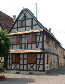 La première maison reconstruite  (1658)